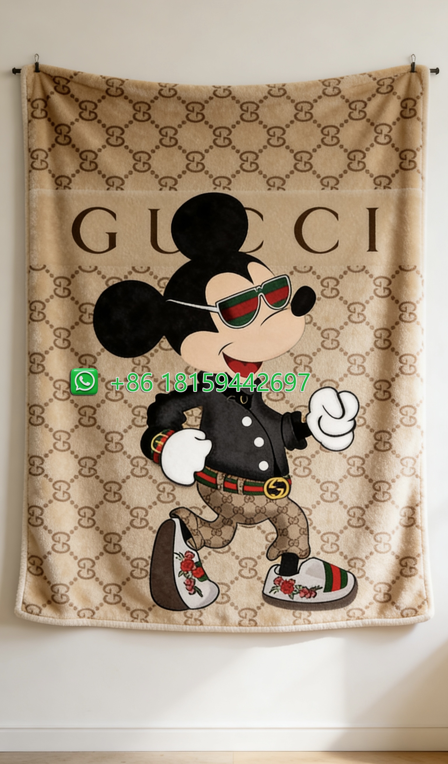 Gucci Throw Blankets